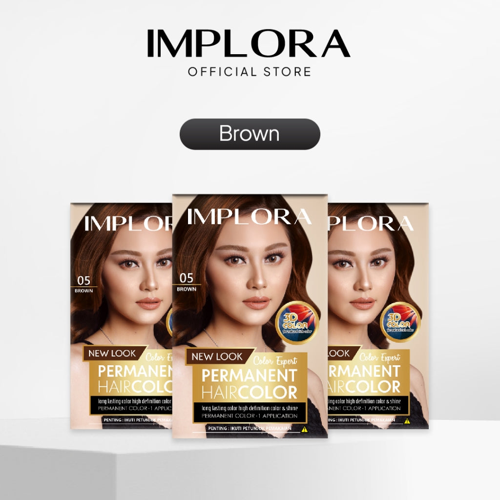 [3 PCS] Implora Permanent Hair Color