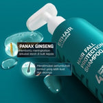 [BEST COMBO ANTI HAIR FALL] ERHAIR Hairgrow Shampoo 250ml (2pcs) - Sampo Anti Rambut Rontok | DHT Blocker | Panax Ginseng & Pumpkin Seed |Rekomendasi Ahli Dermatologi