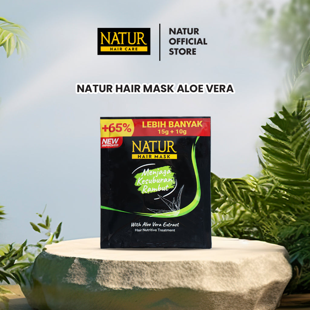 Natur Hair Mask Nutritive Treatment - Masker Rambut Rusak