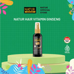 Natur Hair Vitamin Ginseng 80 ml - Vitamin Rambut Rontok / Anti Hair Fall / Menguatkan Akar Rambut