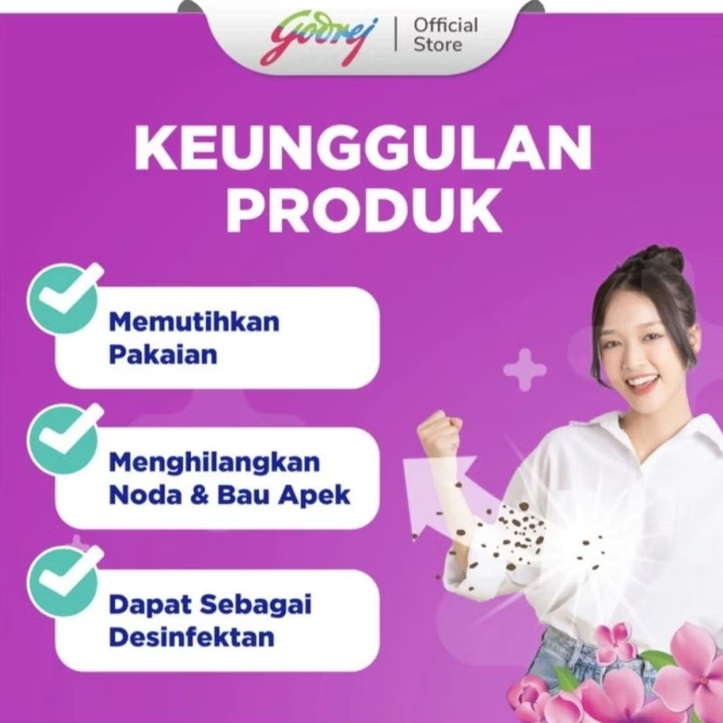 Proclin Pemutih Pakaian Botol 500 ml