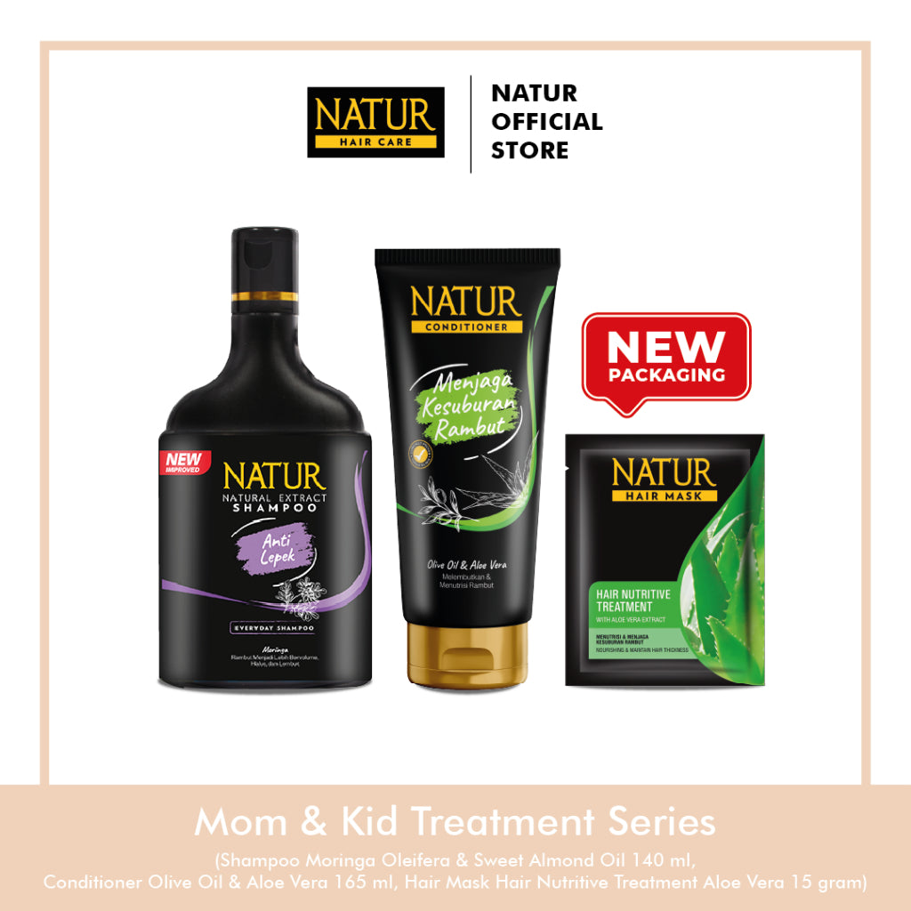 Mom & Kid Treatment Series - Perawatan Rambut Rusak Ibu dan Anak