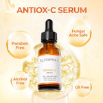 ELFORMULA Antiox-C Serum 15% Pure Vitamin C  - Antioksidan Skin Brightening Anti Penuaan Dini Anti Aging Mencerahkan Dalam Waktu 14 Hari Vitamin-C Serum Whitening Brightening