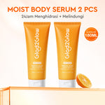 [SPECIAL DISCOUNT]GLAD2GLOW Tropical Velvet Moist & Smooth Hand Body Serum 300ml | Body Cream Body Lotion Menghidrasi Kulit Mencerahkan Dan Pemutih Tubuh Atasi Kulit Belang Brighty Body Care Whitening Skinvu body lotion glad2glow official store