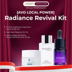 [AVO LOCAL POWER] Radiance Revival Kit (Oasea Marine Algae Revitalize Bouncing Moisturizer + Avoskin PHTE 30ml + Lacoco Darkspot Essence)
