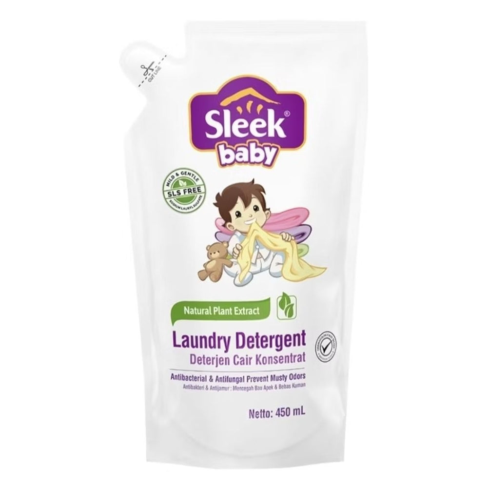 Sleek Baby Deterjen Cair Bayi Refill 450 ml