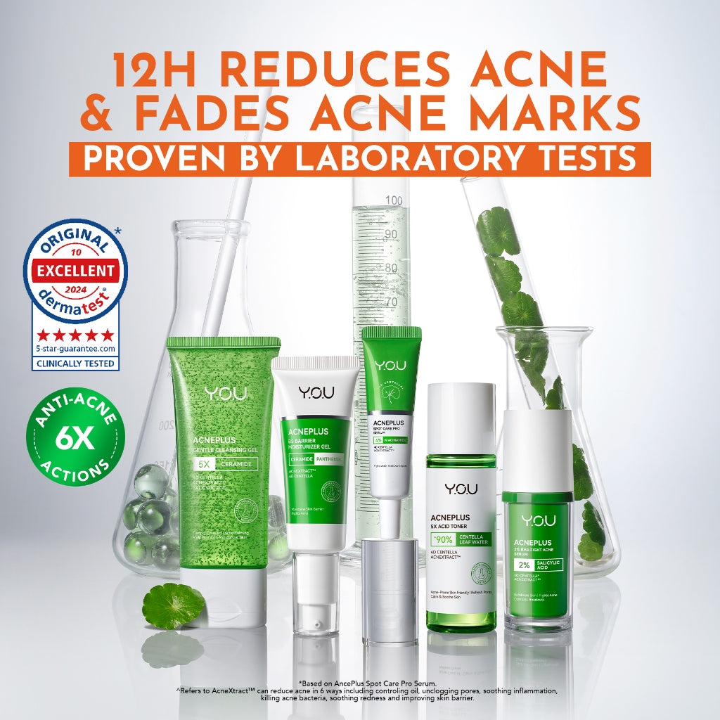 [NEW] YOU AcnePlus 2% BHA Fight Acne Serum Jerawat Kulit Berminyak Berjerawat Salicylic Acid Serum