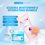 [SPECIAL OFFER] Cleora Paket Hydro Boost 2 in1 - Facial Wash Brightening Moisturizer Perawatan Kulit Kering Skincare Wajah Mengangkat Sel Kulit Mati Peeling Scrub Jerawat Acne Gel Face Wash Sabun Pemutih Muka Pelambab Exfoliasi Eksfoliasi Acne Jerawat