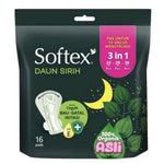 Softex Daun Sirih Pembalut Wanita Wing 3 in 1 16 pcs
