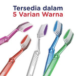 Pepsodent Sikat Gigi Brilian Soft 3 Pcs