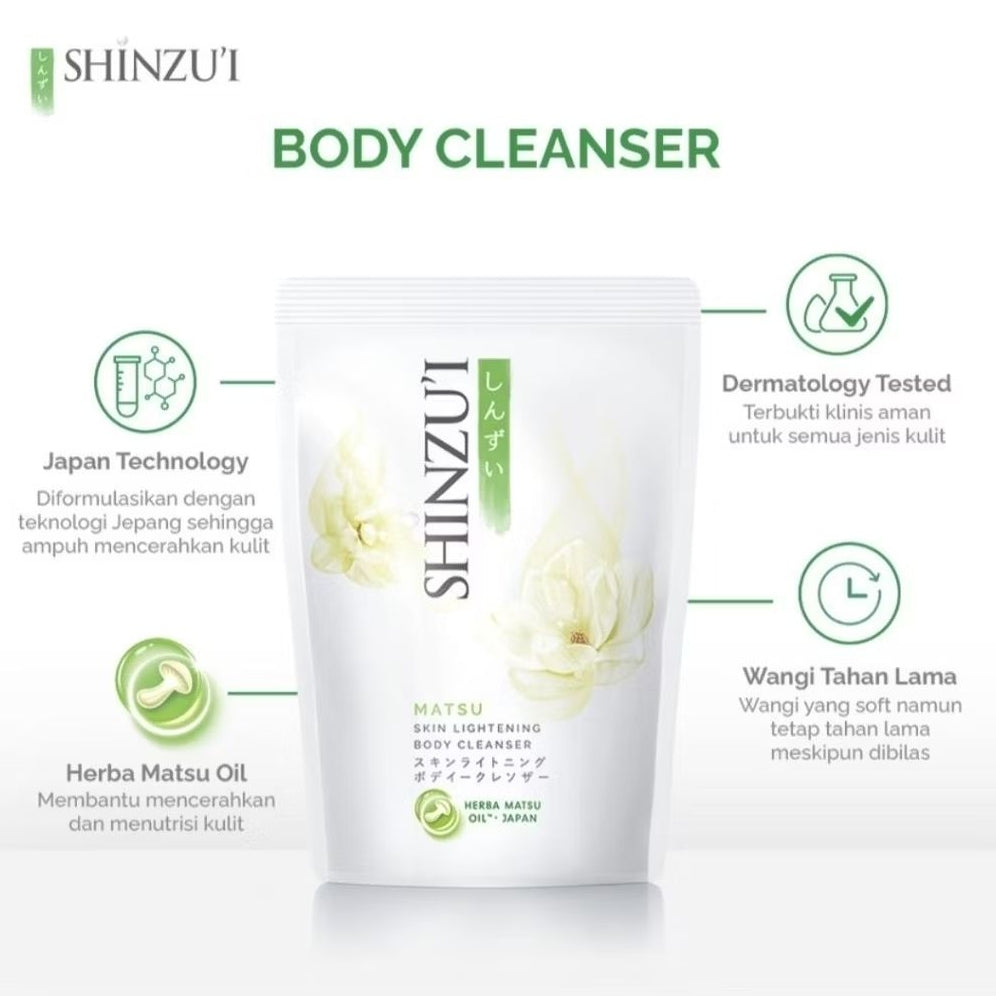 Shinzui Sabun Mandi Cair Refill 380 ml