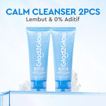 Glad2Glow Tremella Vita B5 Sensitive Calming Gel Cleanser facial wash skincare face wash sabun cuci muka cleansing balm exfoliating exfoliasi wajah sabun muka pembersih wajah Menenangkan kulit sensitif menghidrasi & menutrisi kulit g2glow official store