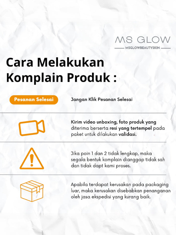 MS Glow Sunwhite Daily Cream SPF 50 PA++++