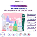 ADLEEVA - [BUNDLE SET] ACNE / WHITENING GLOWING SET (Paket Complete + Moisturizer + Essence) (PAKET HEMAT UNTUNG BANYAK)