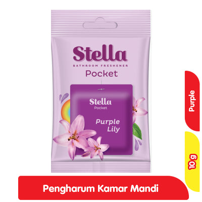 Stella Pocket Pengharum Ruangan Kamar Mandi Gantung Green Apple 10 g
