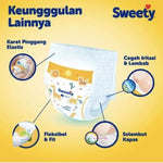 Sweety Bronze Dry X-Pert Popok Celana Bayi XXL 20 pcs