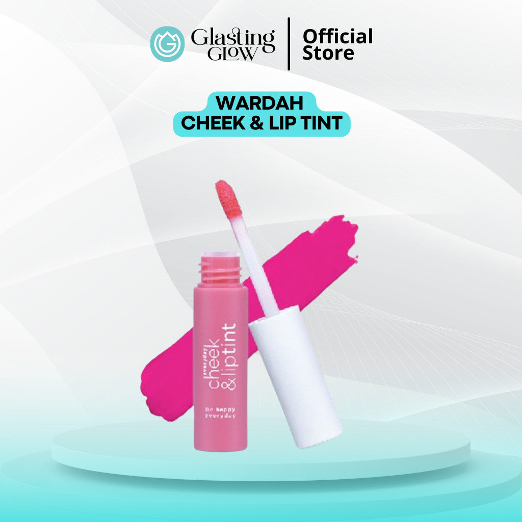 Wardah Cheek & Lip Tint - dengan formula ringan dan aroma fruity yang menyegarkan
