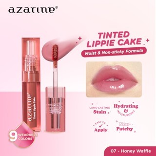 Azarine Gloss Glow Bundle [3 PCS] Invisipore Primer Sunscreen SPF 50 PA++++ Primer Makeup Pore Blurring Tahan Lama + Tinted Lippie Cake Liptint Longlasting + Galactic Shine Gloss Melembabkan Menutrisi Bibir Kering Pigmented Color Lightweight