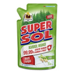 Supersol Karbol Cairan Pembersih Lantai Sereh Refill 750 ml