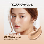 YOU Cloud Touch Skin Tint For ALL Skin Perfect Coverage Liquid Foundation Serum Tint 24h Matte Oil Control SPF 25