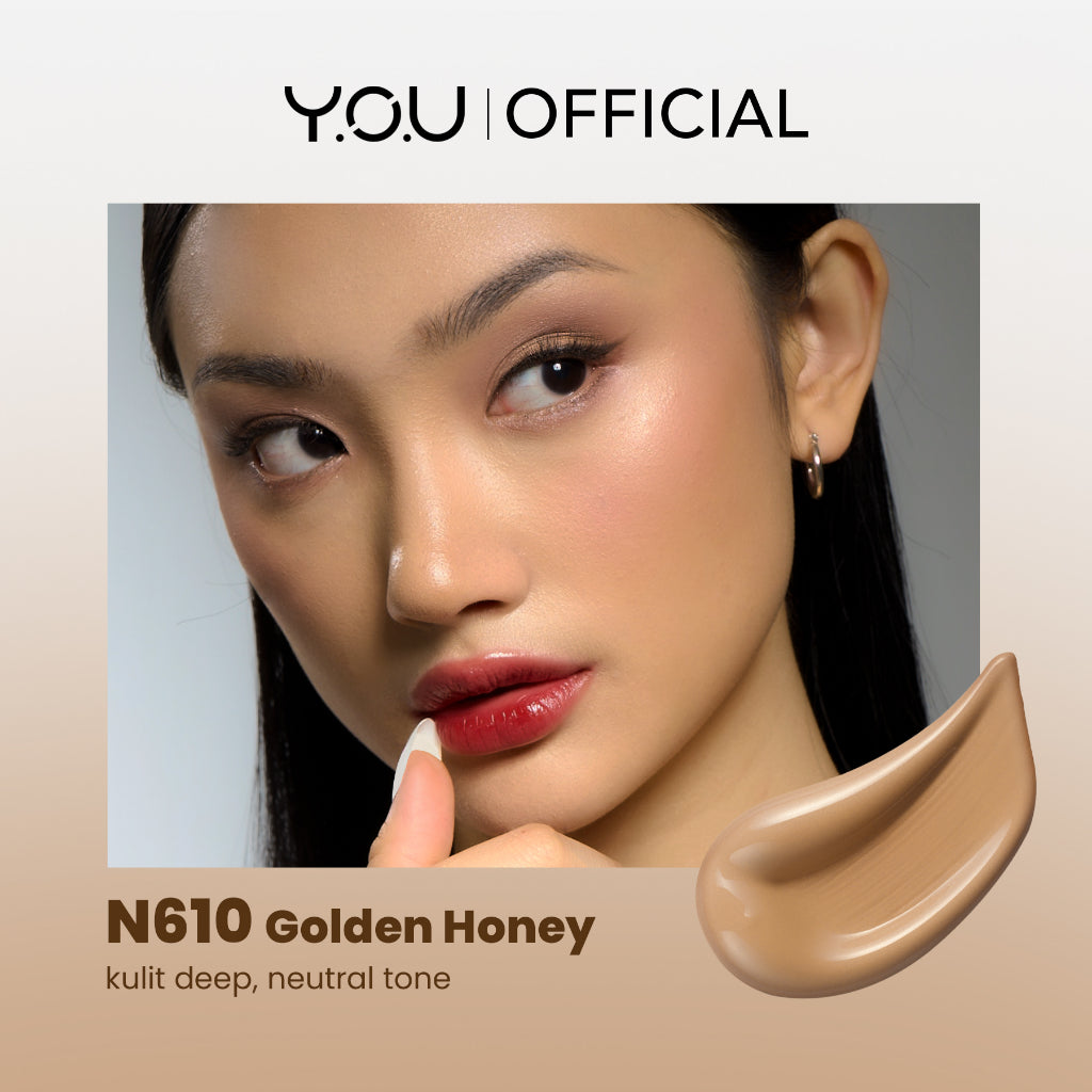 YOU Cloud Touch Skin Tint For ALL Skin Perfect Coverage Liquid Foundation Serum Tint 24h Matte Oil Control SPF 25