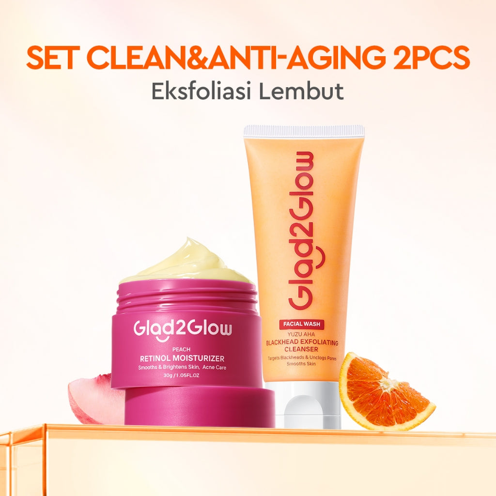 Glad2Glow Yuzu Aha Blackhead Exfoliating Cleanser facial wash skincare face wash sabun cuci muka cleansing balm exfoliating exfoliasi wajah sabun muka pembersih wajah Yuzu Aha Blackhead Exfoliating Cleanser Eksfoliasi secara lembut g2glow official store