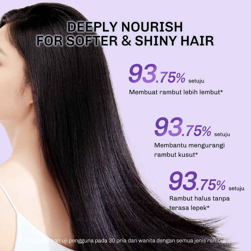 Lavojoy So So So Smooth Hair Oil 80ml  – Hair Oil Rambut Kering & Kusut, Melembutkan, Mengurangi Rambut Mengembang, Perlindungan Rambut Dari Panas Berlebih, Dengan 9 Natural Oils & Vitamin E