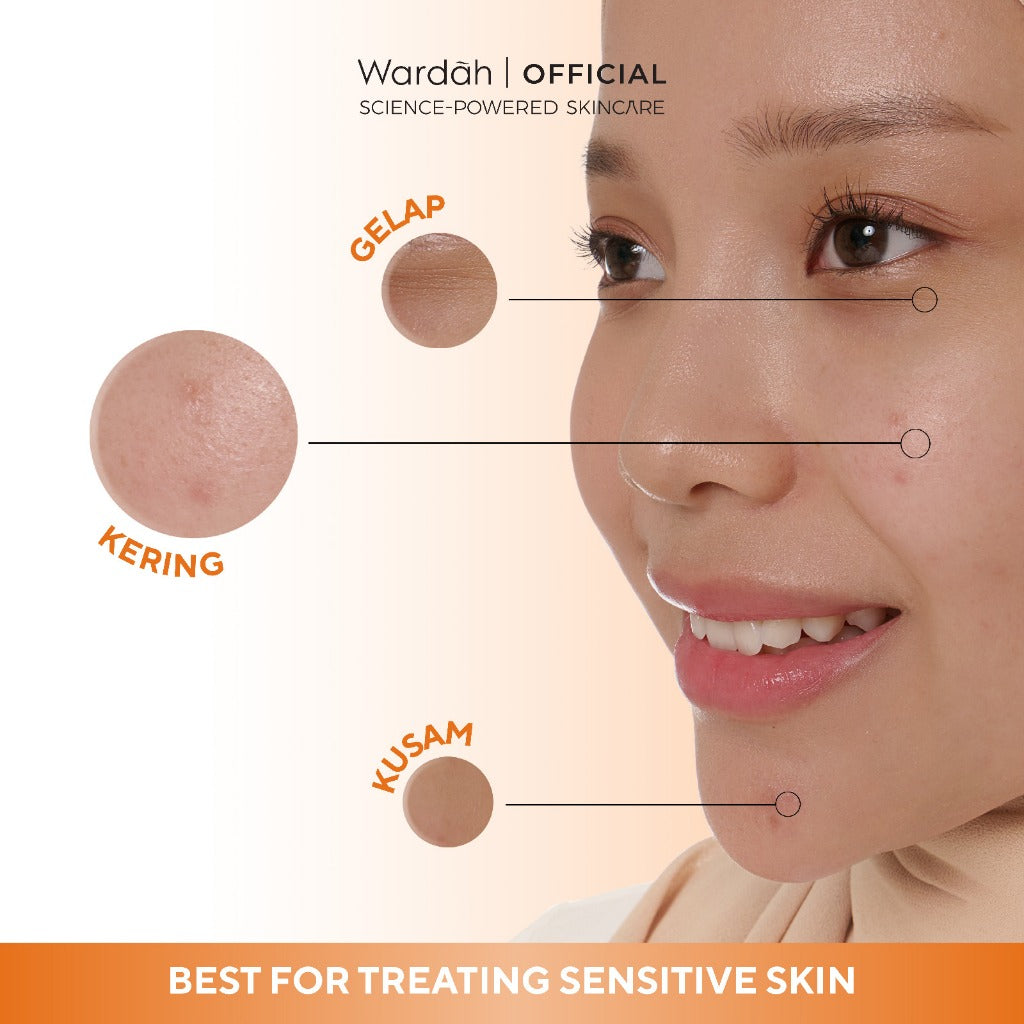 [New!] WARDAH Amino Gel Cleanser Vitamin C + 8X NMF Amino 120 mL - Sabun Cuci Muka Low pH untuk Kulit Kusam Dry Kering Senstive - Face Wash Membersihkan Mencerahkan Melembapkan Kulit - Kulit Sensitive - Pembersih Wajah - Facial Wash - Sabun Cuci Muka