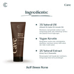 Cave Down Perm Cream 100 gr - Gel Down Penata dan Smooting untuk Styling Rambut Pria