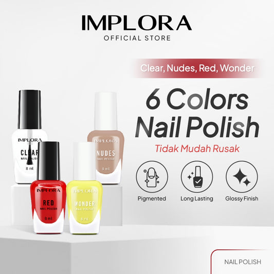 Implora Nail Polish | Kuteks Pewarna Kuku | Nail Art