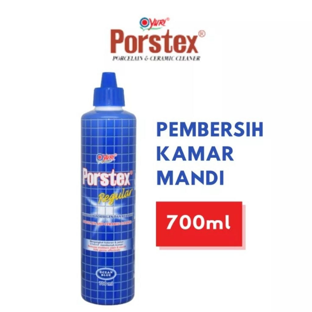 Yuri Porstex Cairan Pembersih Kamar Mandi Biru 700 ml