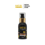 Natur Hair Recovery Serum Almond & Ginseng Oil 60 ml - Paket Menguatkan Akar Rambut Rontok / Anti Hair Fall
