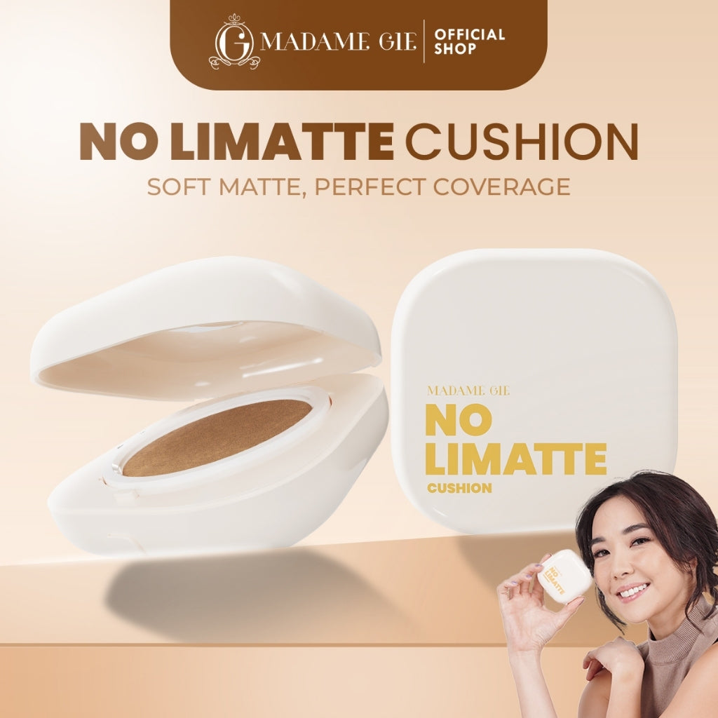 [TEBUS MURAH] Madame Gie No Limatte Cushion - Make Up Cushion Soft Matte Finish