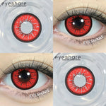 Eyeshare Softlens 14.5MM 1Pasang Lensa Kontak Putih Buta Putih Cosplay Mata Halloween Softlen