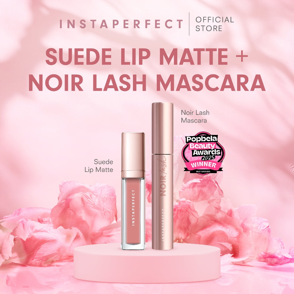 Bundle Instaperfect Suede Lip Matte + Noir Lash Mascara For All Skin