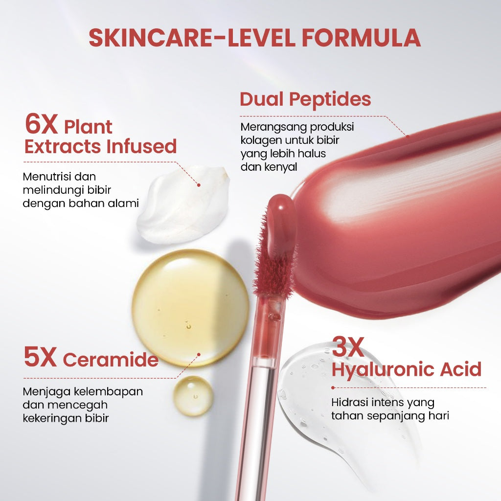 YOU Cloud Paint Glassy Glow Lip Tint Glasting Tint Lip Stain Glassy Tint