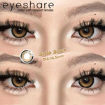 Eyeshare Softlens Bubble Gray Softlens 14.5mm Big Eyes