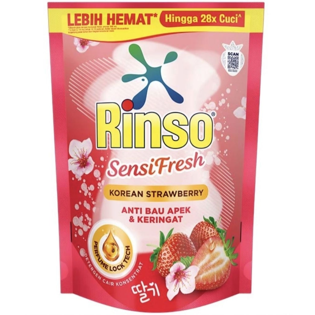 Rinso Anti Noda Deterjen Cair Refill 510 ml