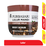Purbasari Lulur Mandi Sakura Glow 200 g / Purbasari Lulur Mandi Coffee Milk 200 g