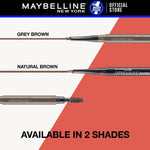MAYBELLINE OFFICIAL Define And Blend Mechanic Eyebrow Pencil Make up - 0.16gr - Grey Brown (Pensil Alis Untuk Alis Tampak Tebal & Natural)