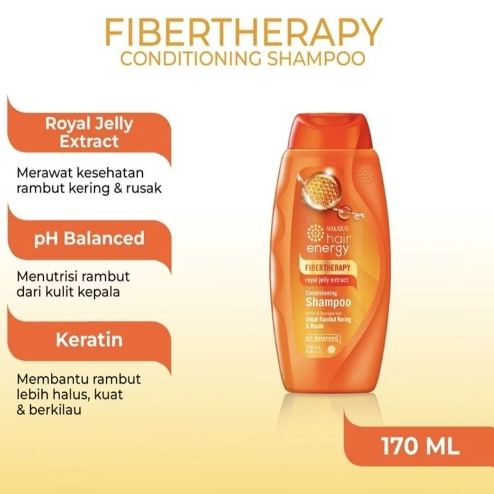 Makarizo Hair Energy Sampo Anti Ketombe Citrus Tea 170 Ml