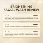 Glowsicha - Brightening Facial Wash Sabun Cuci Muka Cleanser skincare face wash Mencerahkan Melembabkan Pembersih Wajah cleansing balm exfoliating  Facial Foam Bright Cleanser Lembut Cerah Bebas Minyak Anti Kusam Glowing Skincare Harian Kulit Cerah