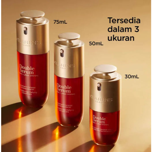 CLARINS New Double Serum - Anti Aging Face Serum/ Anti Kerutan , Wajah Glowing , Kenyal