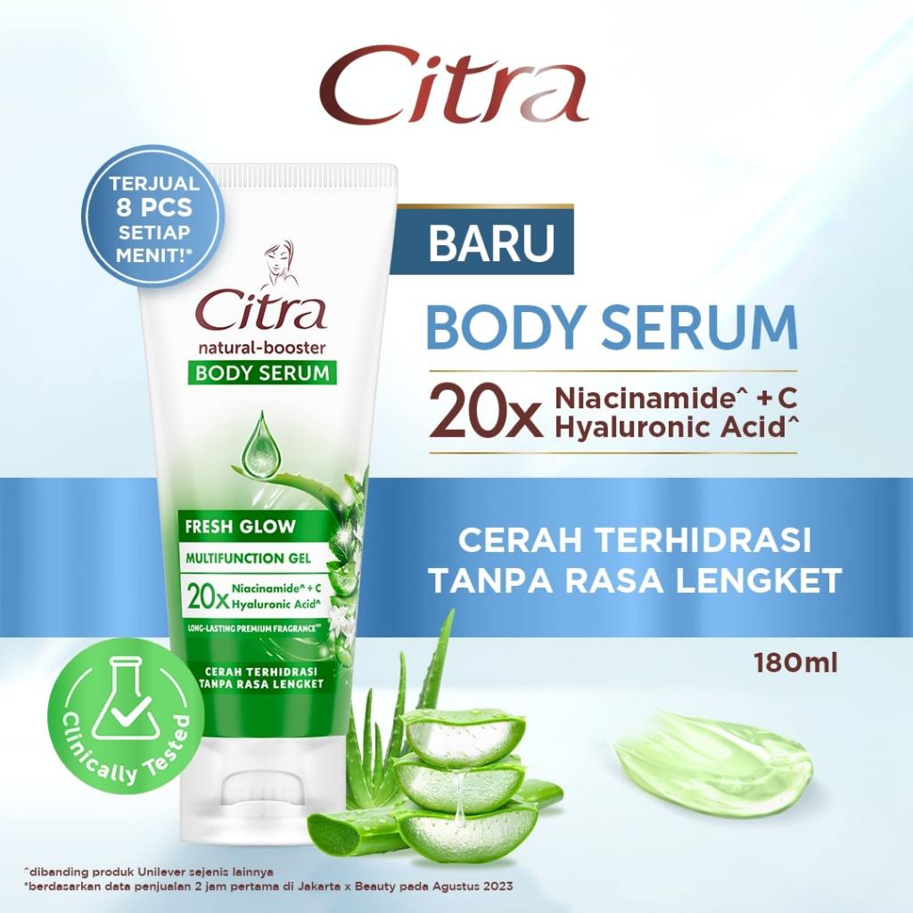 CITRA FACE & BODY SERUM FRESH GLOW 180ML