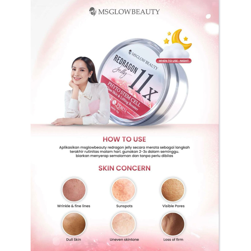 MS GLOW REDRAGON JELLY NEW