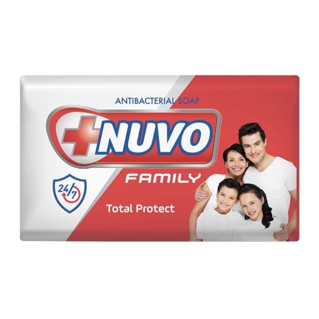 Nuvo Family Sabun Mandi Batang Anti Bakteri Protect 4 x 100 g