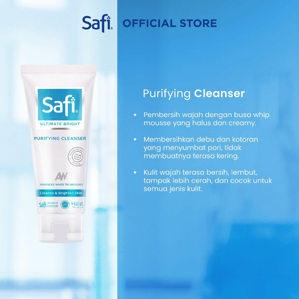 SAFI - Ultimate Bright - Cleanser, Day & Night Cream Basic Pack 25gr