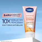 Vaseline Hijab Protect Serum Pelembap Tubuh SPF 20 Gluta Vitamin Tube 180 ml