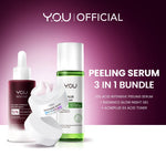 YOU 3in1 Paket Skincare Set 3pcs Radiance Glow, Radiance Up, Acneplus, Peeling