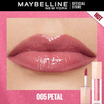 MAYBELLINE OFFICIAL Lifter Gloss Plump Make Up - 5.4ml Lip Gloss Hydrating Hyaluronic Acid